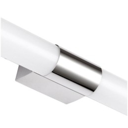Lampada da parete moderna in acciaio inox con specchio, luci da bagno, applique da parete