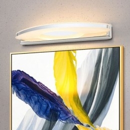Moderna illuminazione a specchio Applique da parete Illuminazione per bagno Acciaio inossidabile