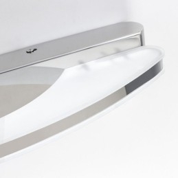 Moderna illuminazione a specchio Applique da parete Illuminazione per bagno Acciaio inossidabile
