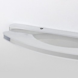 Moderna illuminazione a specchio Applique da parete Illuminazione per bagno Acciaio inossidabile