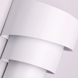 Lampada da parete moderna minimalista a spirale, lampada da comodino