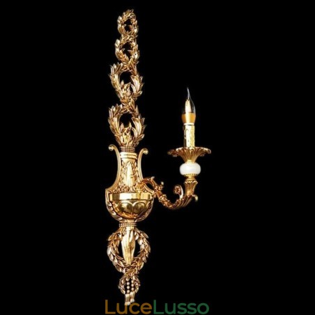 Lampada da parete europea Lussuosa lampada da parete a petalo Lampada decorativa in giada Illuminazione da comodino Lampada da parete europea Lussuosa lampada da parete a petalo Lampada decorativa in giada Illuminazione da comodino