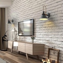 Applique da parete nordica stile Makron Applique da parete Lampada frontale a specchio creativa