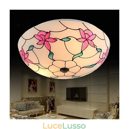 Lampada a cupola con luce assorbi luce in stile europeo tipo soffitto contratto Lampada a cupola con luce assorbi luce in stile europeo tipo soffitto contratto