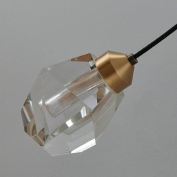 Applique moderna Lampada da parete creativa in cristallo