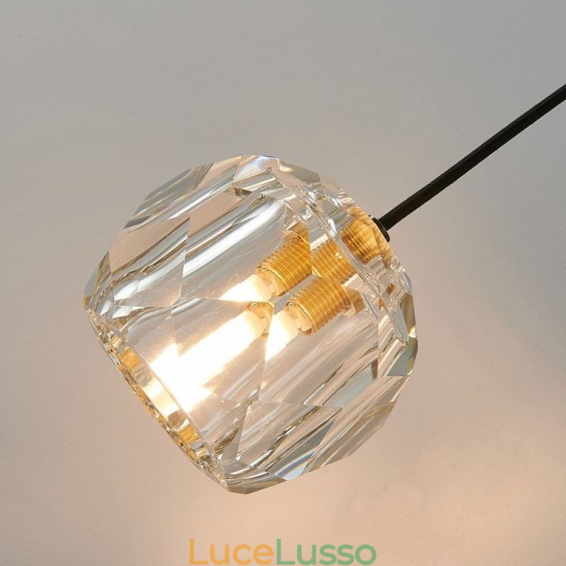 Applique moderna Lampada da parete creativa in cristallo