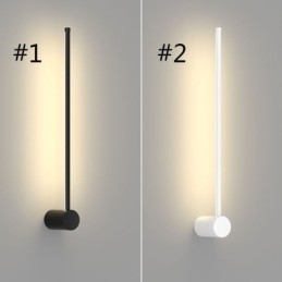 Lampada da parete lunga moderna Lampada da comodino