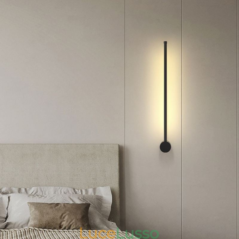 Lampada da parete lunga moderna Lampada da comodino