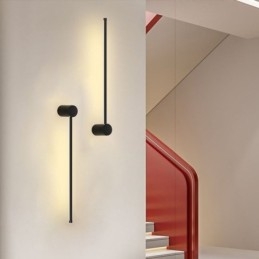 Lampada da parete lunga moderna Lampada da comodino