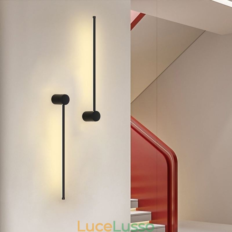 Lampada da parete lunga moderna Lampada da comodino