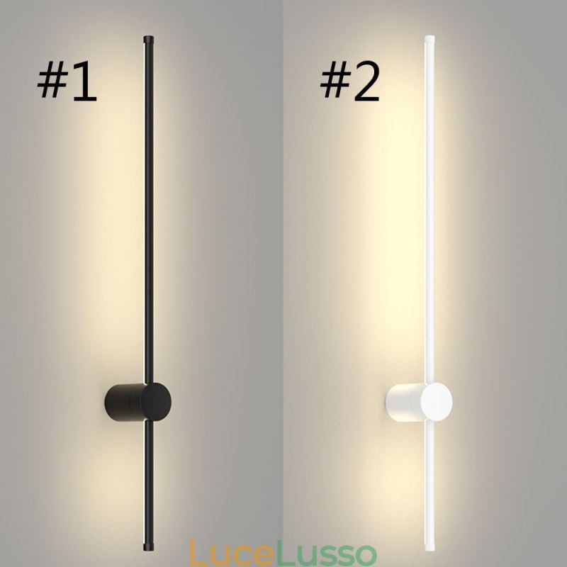 Lampada da parete lunga moderna Lampada da comodino Lampada da corridoio