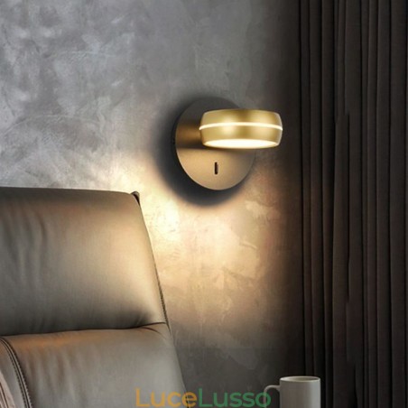 Lampada da parete girevole moderna minimalista Lampada da parete girevole moderna minimalista
