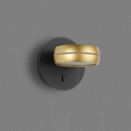 Lampada da parete girevole moderna minimalista
