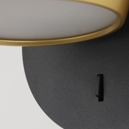 Lampada da parete girevole moderna minimalista