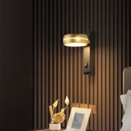 Lampada da parete girevole moderna minimalista Sconce Light