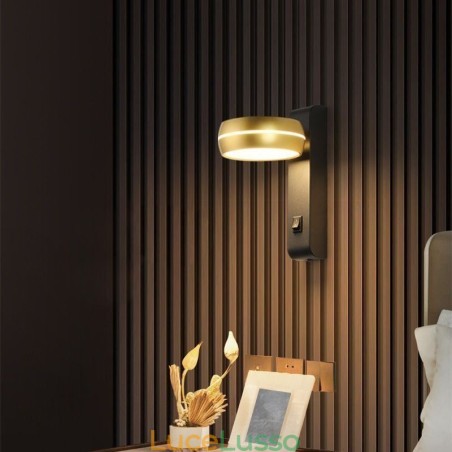 Lampada da parete girevole moderna minimalista Sconce Light Lampada da parete girevole moderna minimalista Sconce Light