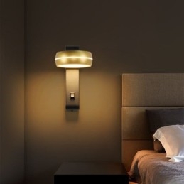 Lampada da parete girevole moderna minimalista Sconce Light
