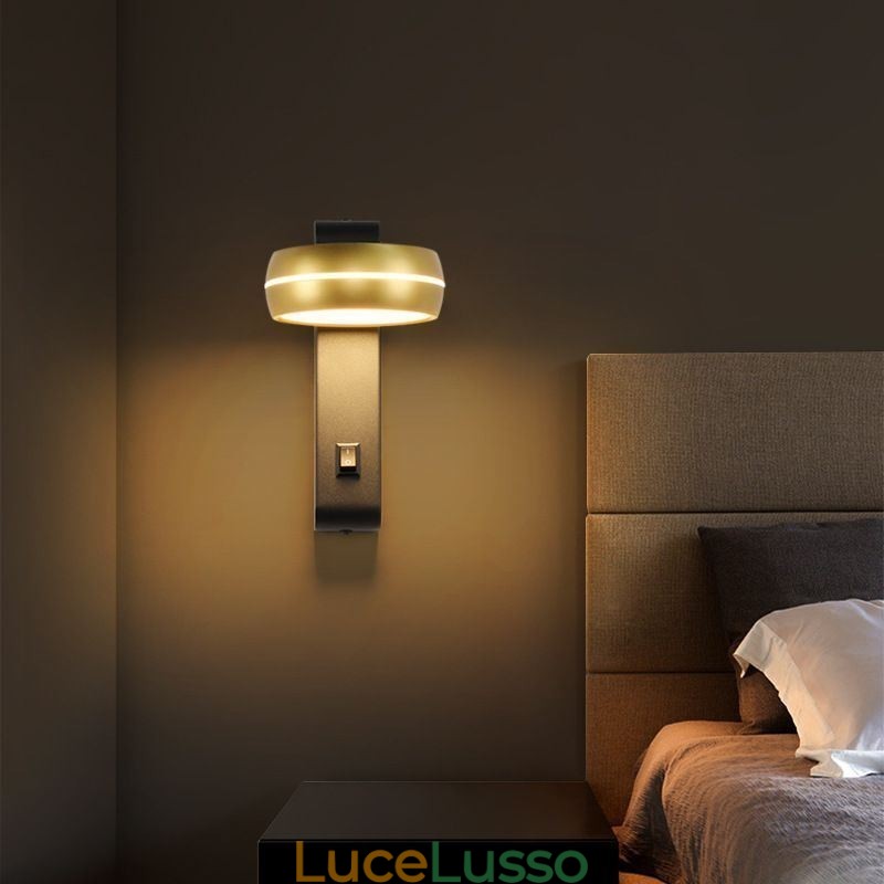 Lampada da parete girevole moderna minimalista Sconce Light