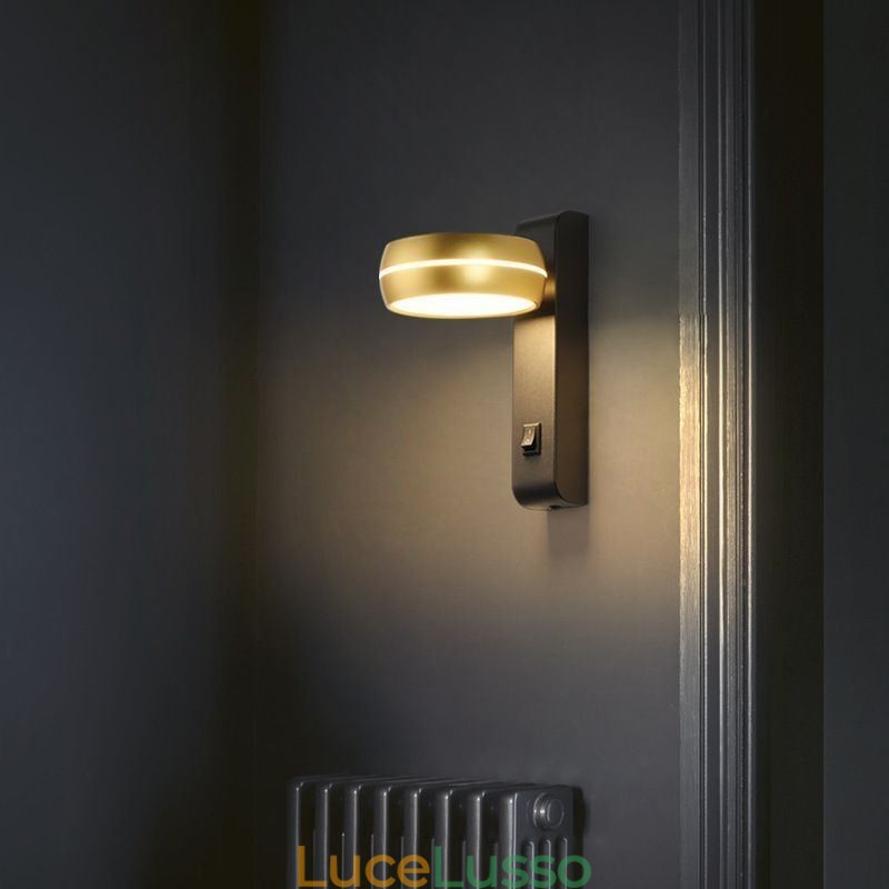 Lampada da parete girevole moderna minimalista Sconce Light
