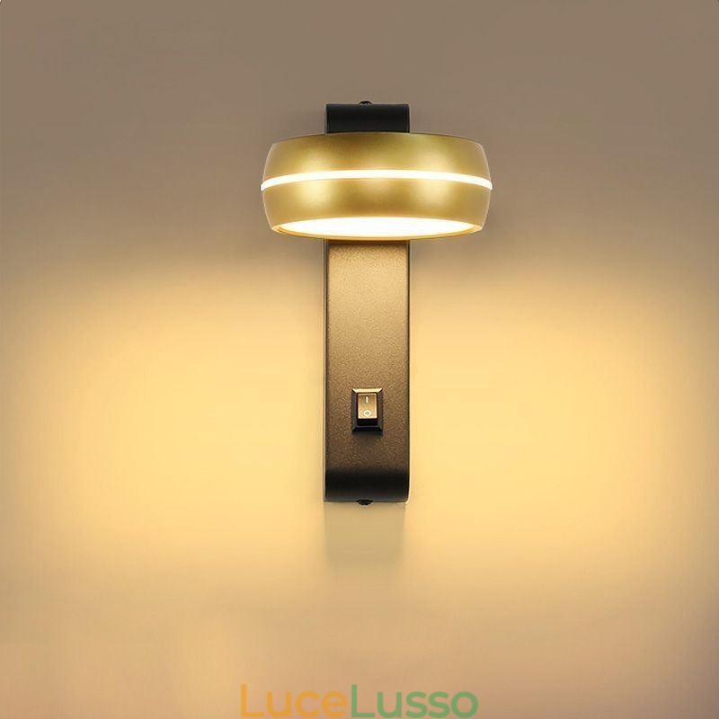 Lampada da parete girevole moderna minimalista Sconce Light