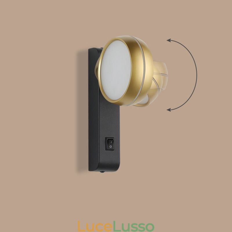 Lampada da parete girevole moderna minimalista Sconce Light
