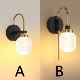 Lampada da parete moderna minimalista in acrilico
