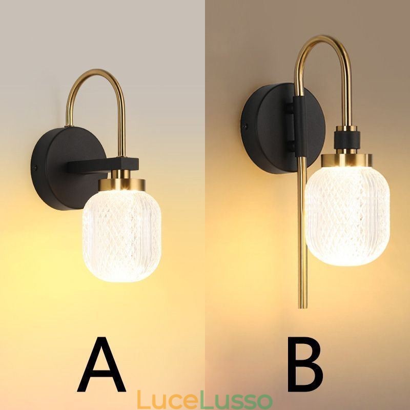 Lampada da parete moderna minimalista in acrilico