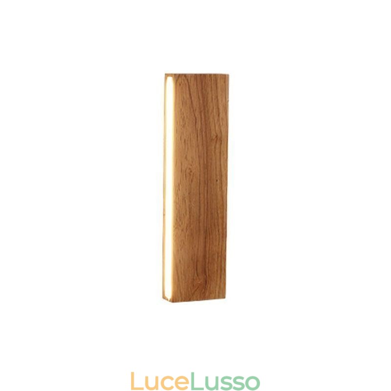 Applique da parete moderna in legno, luci per corridoio d'ingresso, applique da comodino nordica