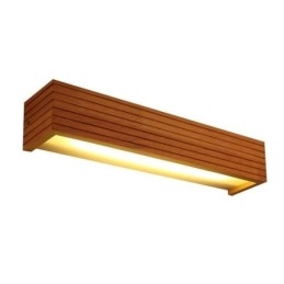 Lampade da parete in legno in stile giapponese Lampada da parete per bagno e casa