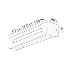 Lampada da parete moderna in legno, luci per corridoio d'ingresso, lampada da comodino nordica