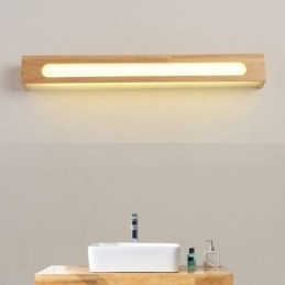 Lampada da parete moderna in legno, luci per corridoio d'ingresso, lampada da comodino nordica