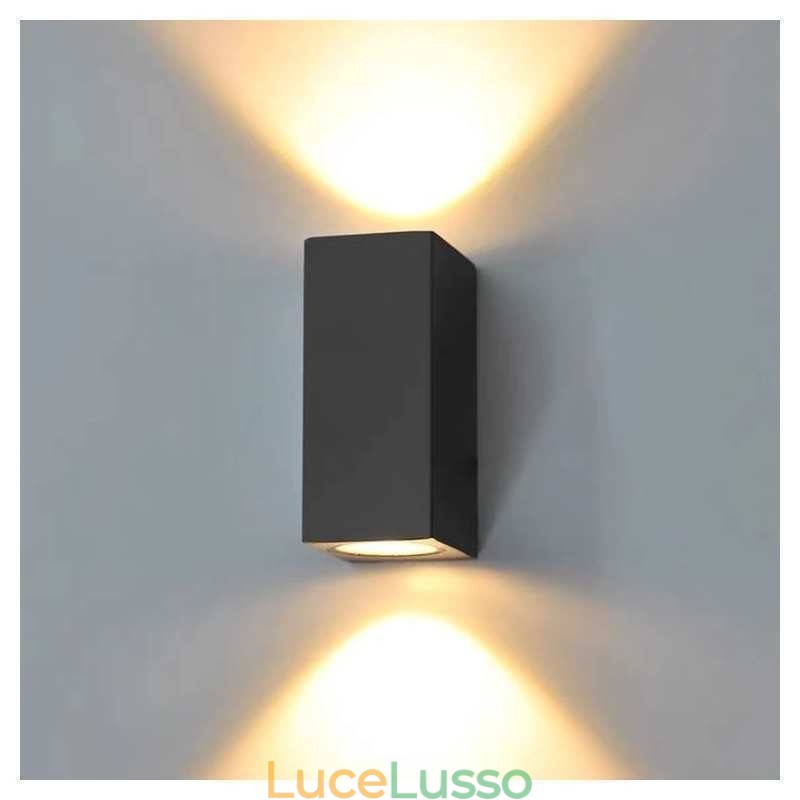 Lampada da parete moderna semplice in alluminio per interni