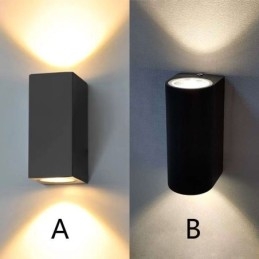 Lampada da parete moderna semplice in alluminio per interni