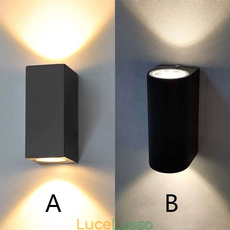 Lampada da parete moderna semplice in alluminio per interni