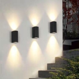 Lampada da parete moderna semplice in alluminio per interni