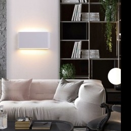 Lampada da parete impermeabile moderna semplice in alluminio per interni