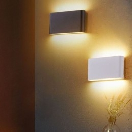 Lampada da parete impermeabile moderna semplice in alluminio per interni