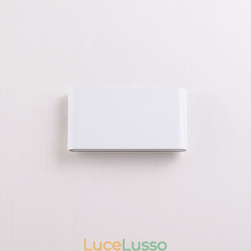 Lampada da parete impermeabile moderna semplice in alluminio per interni