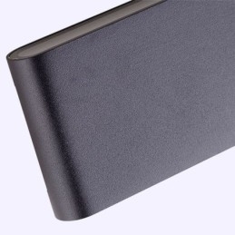 Lampada da parete impermeabile moderna semplice in alluminio per interni