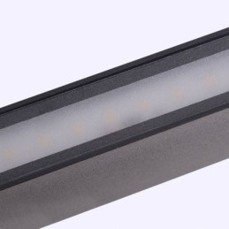 Lampada da parete impermeabile moderna semplice in alluminio per interni