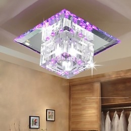 Lampada di cristallo tra faretti Smd Lampada creativa Lampada tubo luce Assorbe luce a cupola
