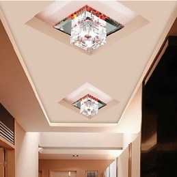 Lampada di cristallo tra faretti Smd Lampada creativa Lampada tubo luce Assorbe luce a cupola