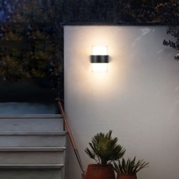 Lampada da parete minimalista in acrilico Lampada da parete impermeabile Patio