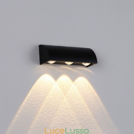 Lampada da parete impermeabile in alluminio per scale Lampada da parete impermeabile in alluminio per scale