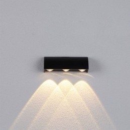 Lampada da parete impermeabile in alluminio per scale