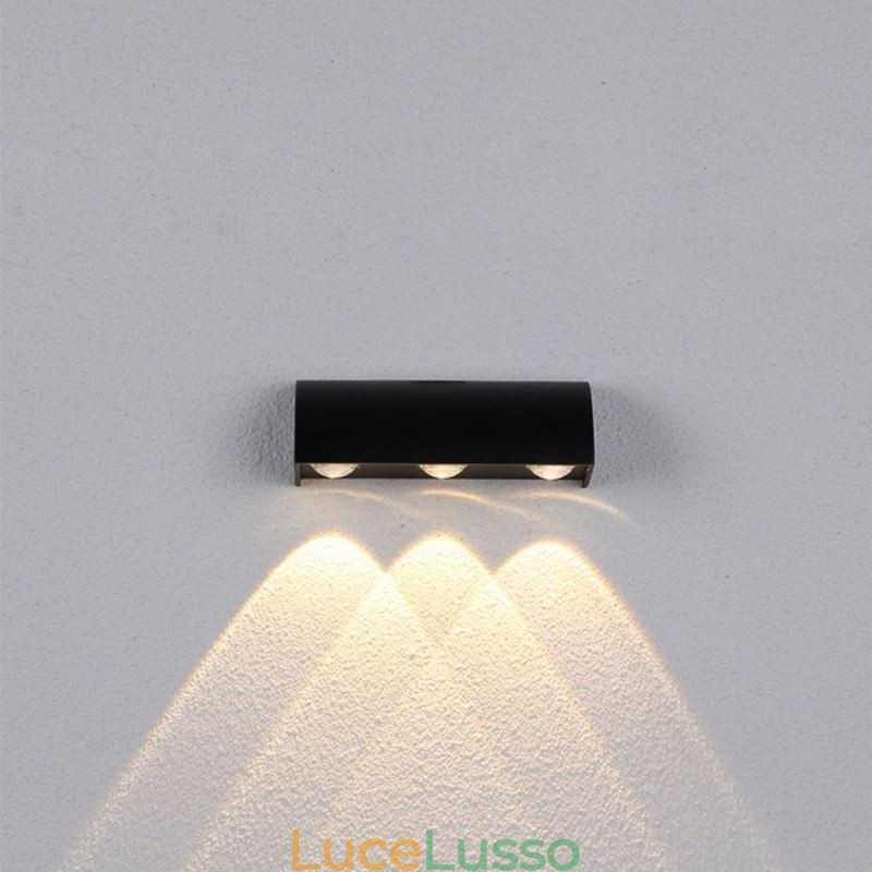 Lampada da parete impermeabile in alluminio per scale