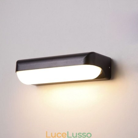 Lampada da parete in alluminio impermeabile Lampada da parete per scale Bagno Corridoio Lampada da parete in alluminio impermeabile Lampada da parete per scale Bagno Corridoio