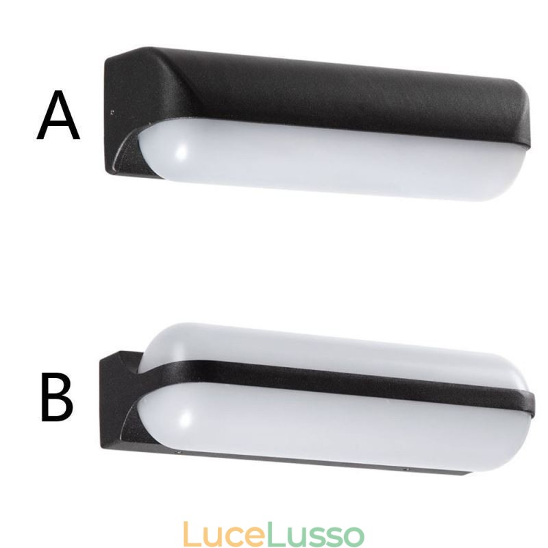 Lampada da parete in alluminio impermeabile Lampada da parete per scale Bagno Corridoio