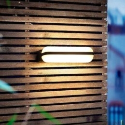 Lampada da parete in alluminio impermeabile Lampada da parete per scale Bagno Corridoio