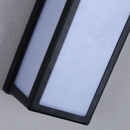 Applique da parete rettangolare moderna impermeabile per veranda villa